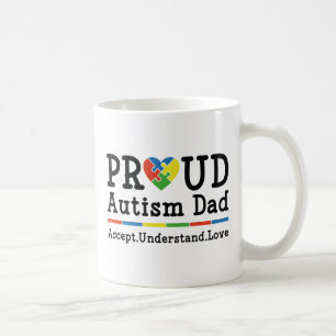 Proud Autism Dad Coffee Mug