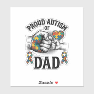 Proud Autism Dad Vintage Engraving Awareness Shirt
