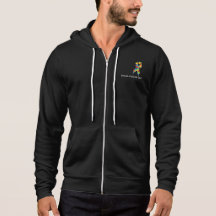 Proud Autism Dad Zip Up Hoodie