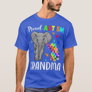 Proud Autism Grandma Tee, Funny Women's Autism Awa T-Shirt