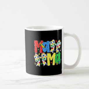 Proud Autism Mama Mum Awareness for Moms Coffee Mug