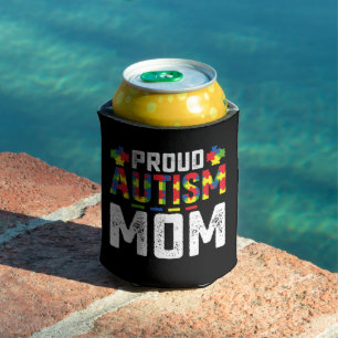 Proud Autism Mum Awareness Autistic Family Can Cooler