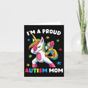 Proud Autism Mum Dab Dance  Card