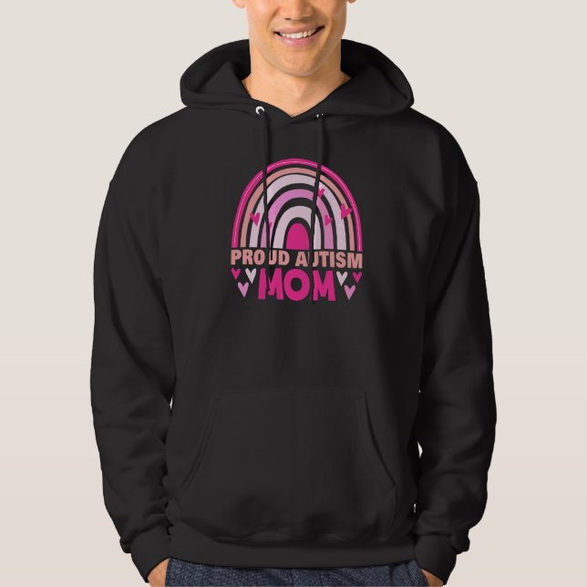 Proud Autism Mum Hoodie (Front)