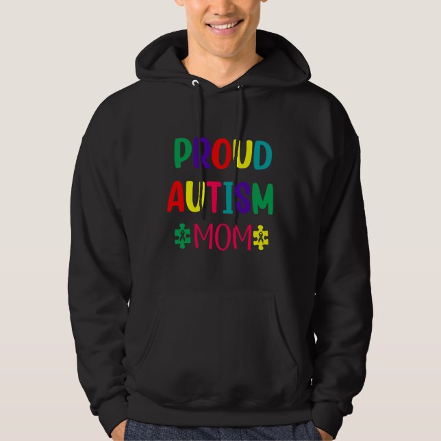 Proud Autism Mum Hoodie (Front)