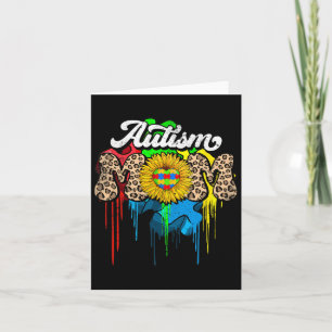 Proud Autism Mum Support Autism Awareness Month Wo Card