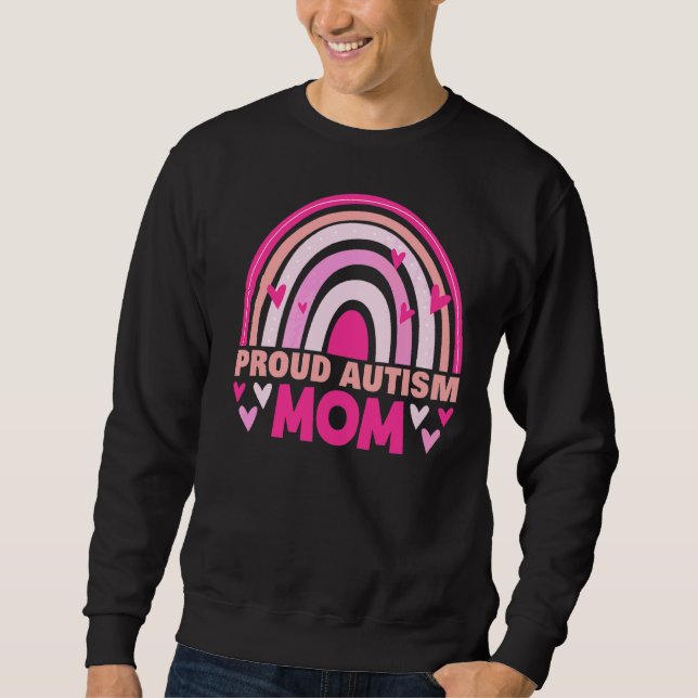 Proud Autism Mum Sweatshirt (Front)