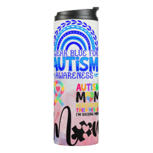 Proud Autism Mum Thermal Tumbler