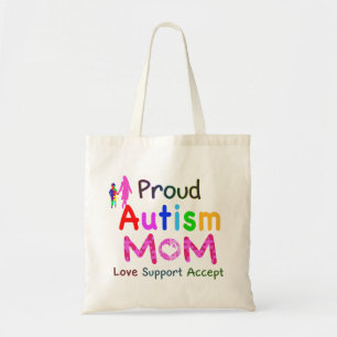 Proud Autism Mum Tote Bag