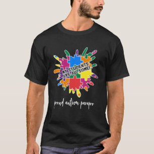 Proud Autism Paraprofessional Au Sume Students Par T-Shirt