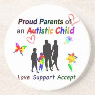 Proud Autism Parents Coaster