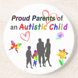 Proud Autism Parents Coaster