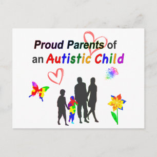 Proud Autism Parents Postcard