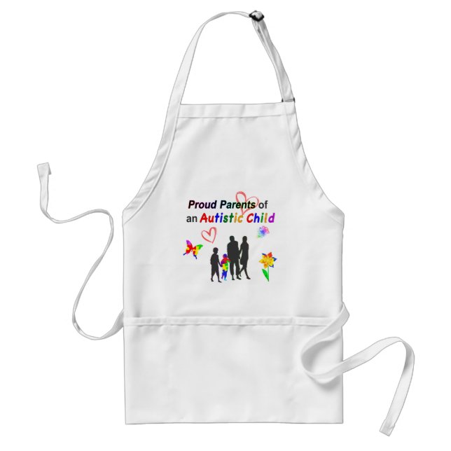 Proud Autism Parents Standard Apron (Front)