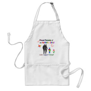 Proud Autism Parents Standard Apron