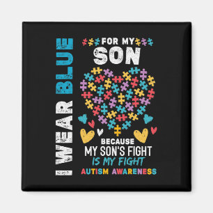 Proud Autistic Dad  Magnet