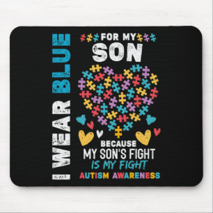 Proud Autistic Dad Mouse Pad
