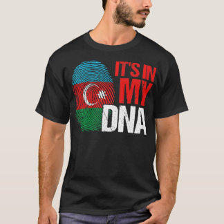 Proud Azerbaijani It's In My DNA Azerbaijan Patrio T-Shirt
