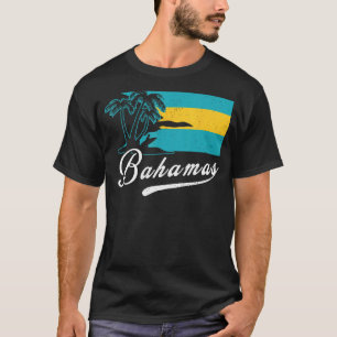 Proud Bahamas Bahamians Flag Gift Design Idea Nass T-Shirt