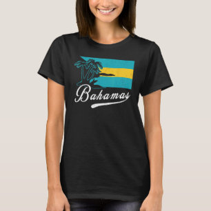 Proud Bahamas Bahamians Flag Gift Idea Nassau T-Shirt