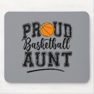 Proud Basball Aunt Auntie Of A Basball Player Mouse Pad
