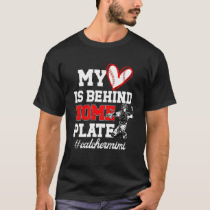 Proud Baseball Catcher Mimi of A Baseball Catcher T-Shirt