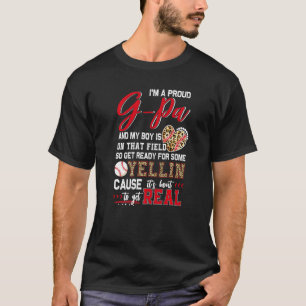 Proud Baseball G Pa Baseball Family Matching  1 T-Shirt