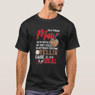 Proud Baseball Maw Baseball Family Matching 2 T-Shirt