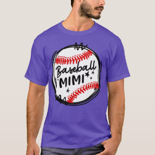 Proud Baseball Mimi  T-Shirt