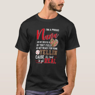 Proud Baseball Nana Baseball Family Matching 1 T-Shirt