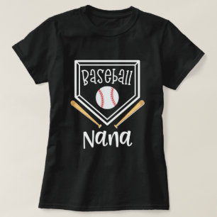 Proud Baseball Nana womens Grandma Game day gift T-Shirt