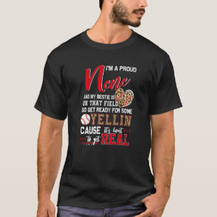 Proud Baseball Nene Baseball Family Matching T-Shirt