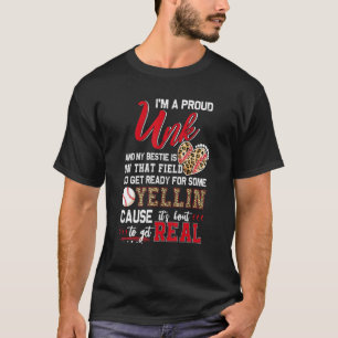 Proud Baseball Unk Baseball Family Matching 2 T-Shirt