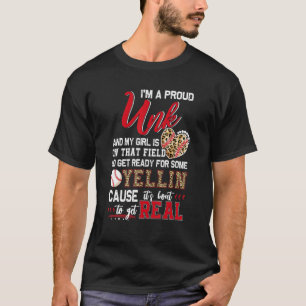 Proud Baseball Unk Baseball Family Matching T-Shirt
