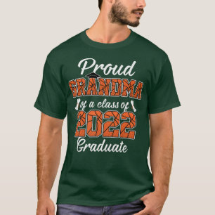 Proud Basketball Grandma Of A 2022 Graduate  Nana  T-Shirt