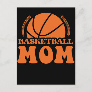 Proud Basketball Mom 2026 Game Day Vibes 2025 Holiday Postcard