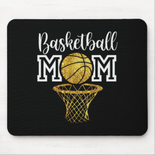 Proud Basketball Mother's Day Funny Sport Lover Mo Mouse Pad