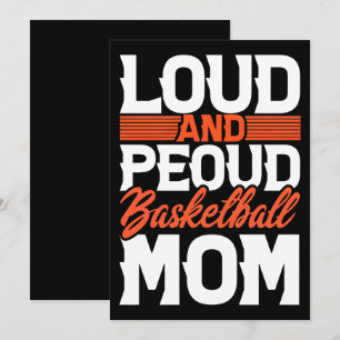 Proud Basketball Mum 2026 Game Day Vibes 2025 Holiday Card