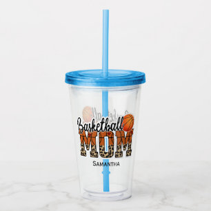 Proud Basketball Mum - Court-Side Champion Acrylic Tumbler