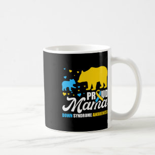 Proud Bear Mama Down Syndrome Awareness Coffee Mug