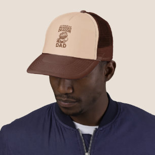Proud Bearded Dragon Dad Reptile Lover Trucker Hat