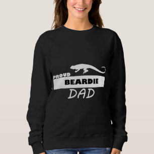 Proud Beardie Dad Bearded Dragon Sweatshirt