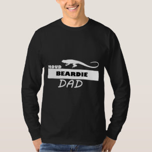 Proud Beardie Dad Bearded Dragon T-Shirt