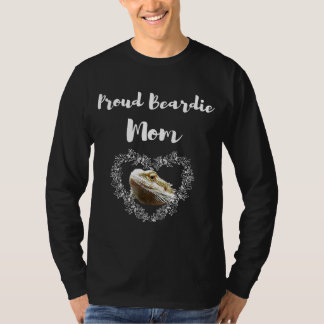 Proud Beardie Mum Bearded Dragon T-Shirt