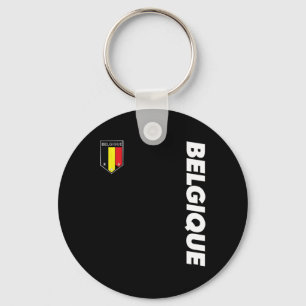 Proud Belgian - Belgium Apparel - Belgium Soccer S Key Ring