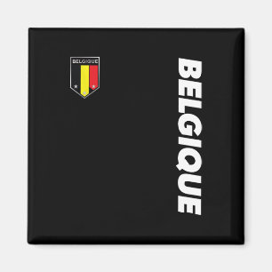 Proud Belgian - Belgium Apparel - Belgium Soccer S Magnet