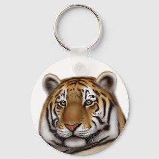 Proud Bengal Tiger Keychain