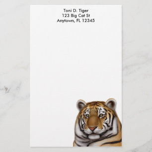 Proud Bengal Tiger Stationery