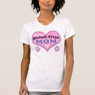 Proud Bichon Frise Mom T-Shirt