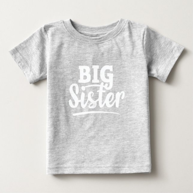 Proud Big Sister Tee (Front)